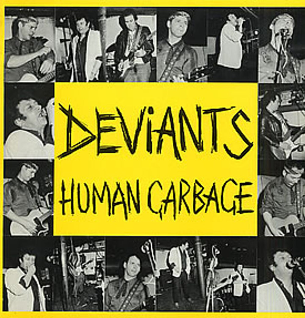 The Deviants Human Garbage UK vinyl LP album (LP record) PSYCHO25