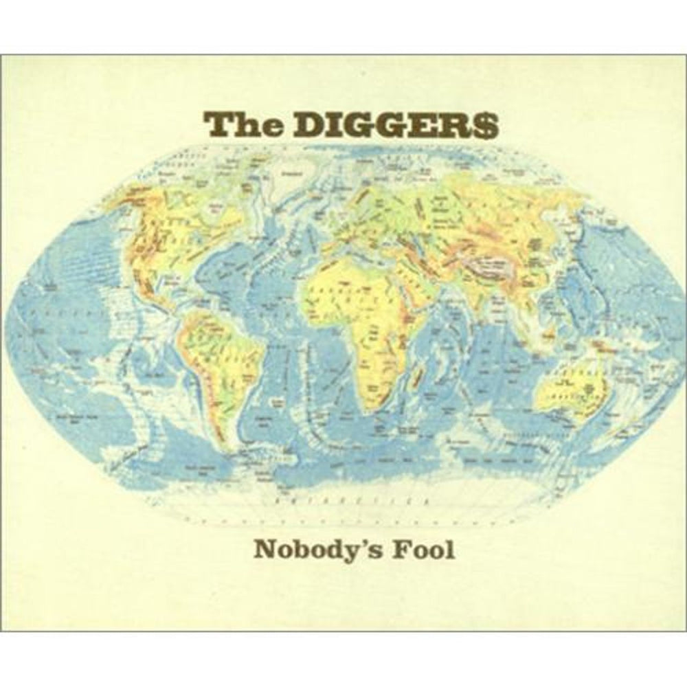 The Diggers Nobody's Fool UK Promo CD single (CD5 / 5") CRESCD234P