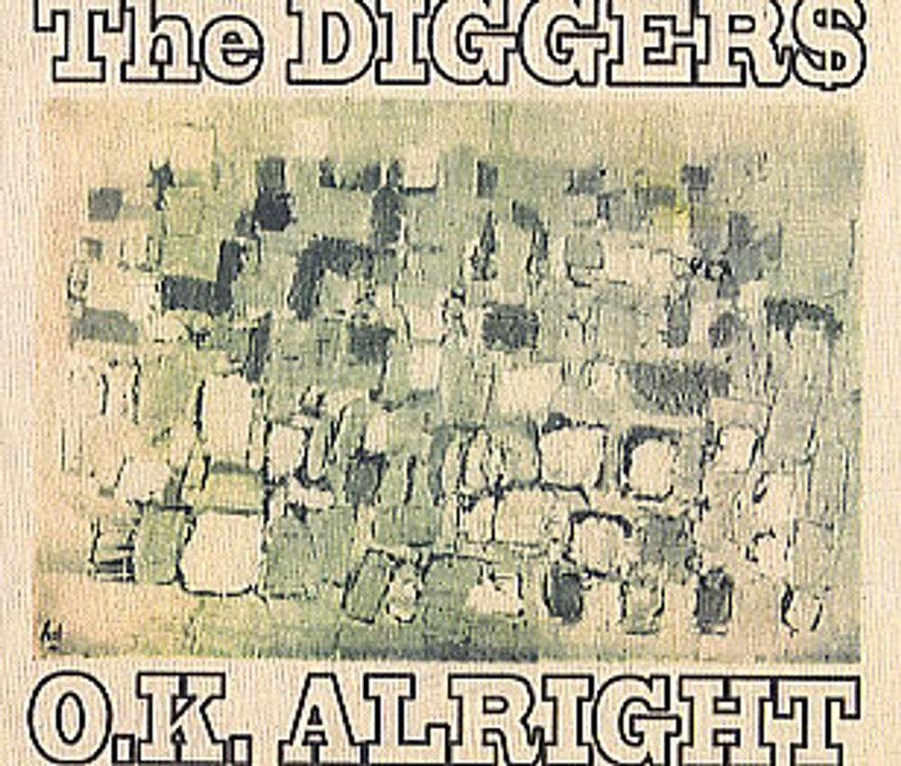 The Diggers O.K. Alright UK CD single (CD5 / 5") CRESCD259