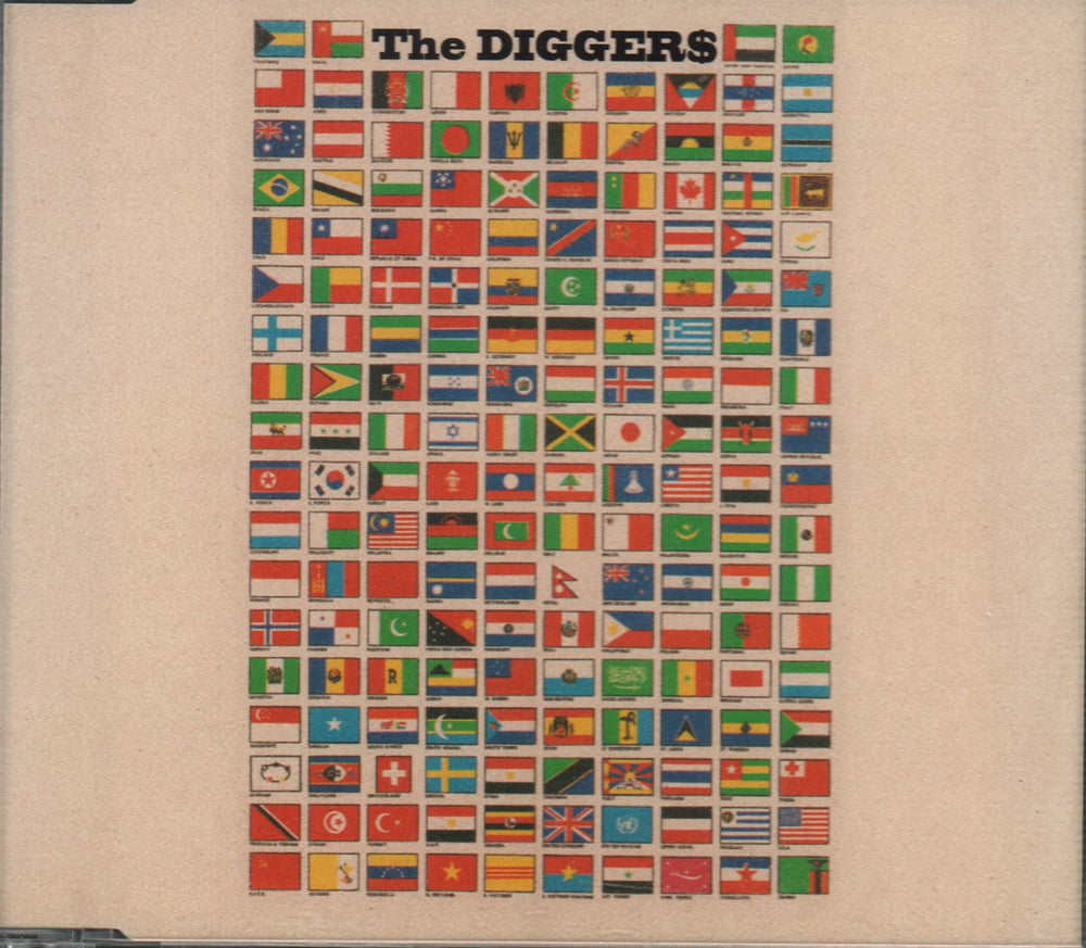 The Diggers Peace Of Mind UK CD single (CD5 / 5") CRESCD226