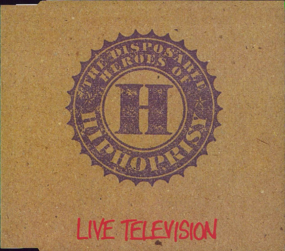 The Disposable Heroes Of Hiphoprisy Live Television UK CD single (CD5 / 5") BRCDX-241