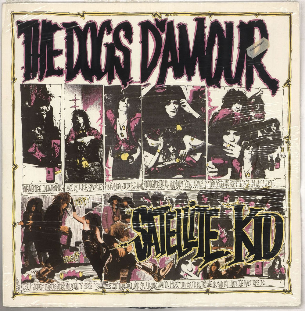 The Dogs D'Amour Satellite Kid - Sealed UK 12" vinyl single (12 inch record / Maxi-single) CHINX17