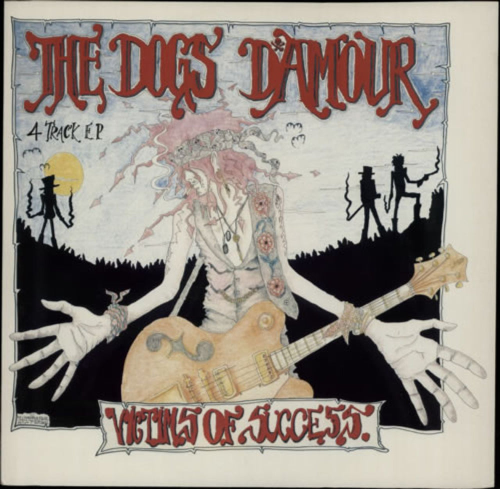 The Dogs D'Amour Victims Of Success UK 12" vinyl single (12 inch record / Maxi-single) CHINX24