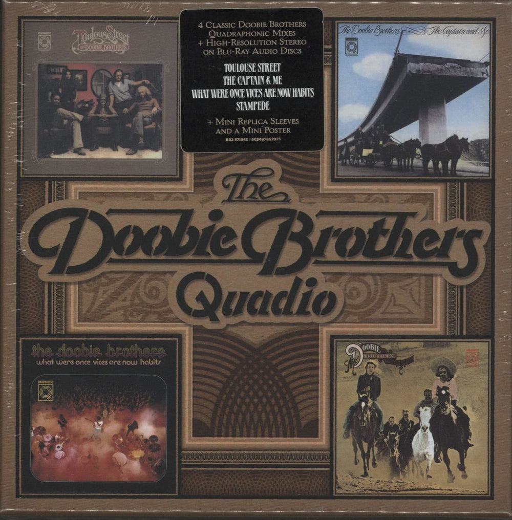 The Doobie Brothers Quadio - Sealed US Blu Ray DVD BD2-571542