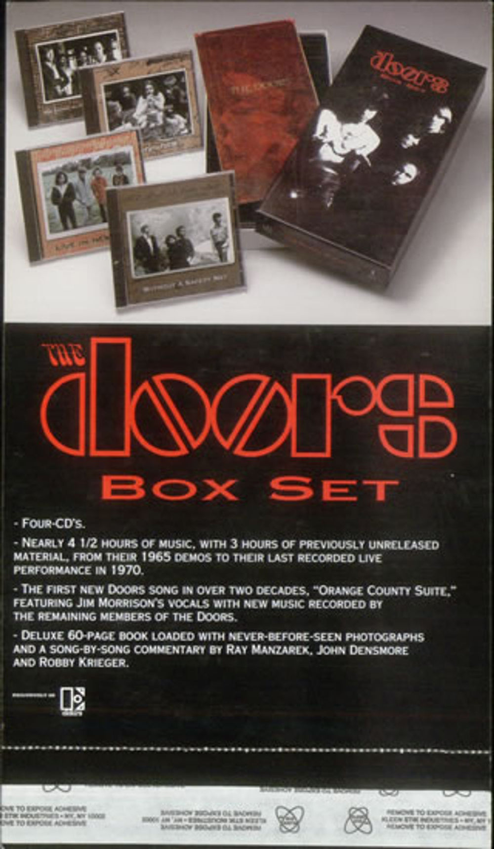 The Doors The Box Set - Counter Display US Promo display DISPLAY