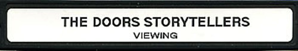 The Doors VH1 Storytellers - A Celebration UK Promo video (VHS or PAL or NTSC) PROMO VIDEO