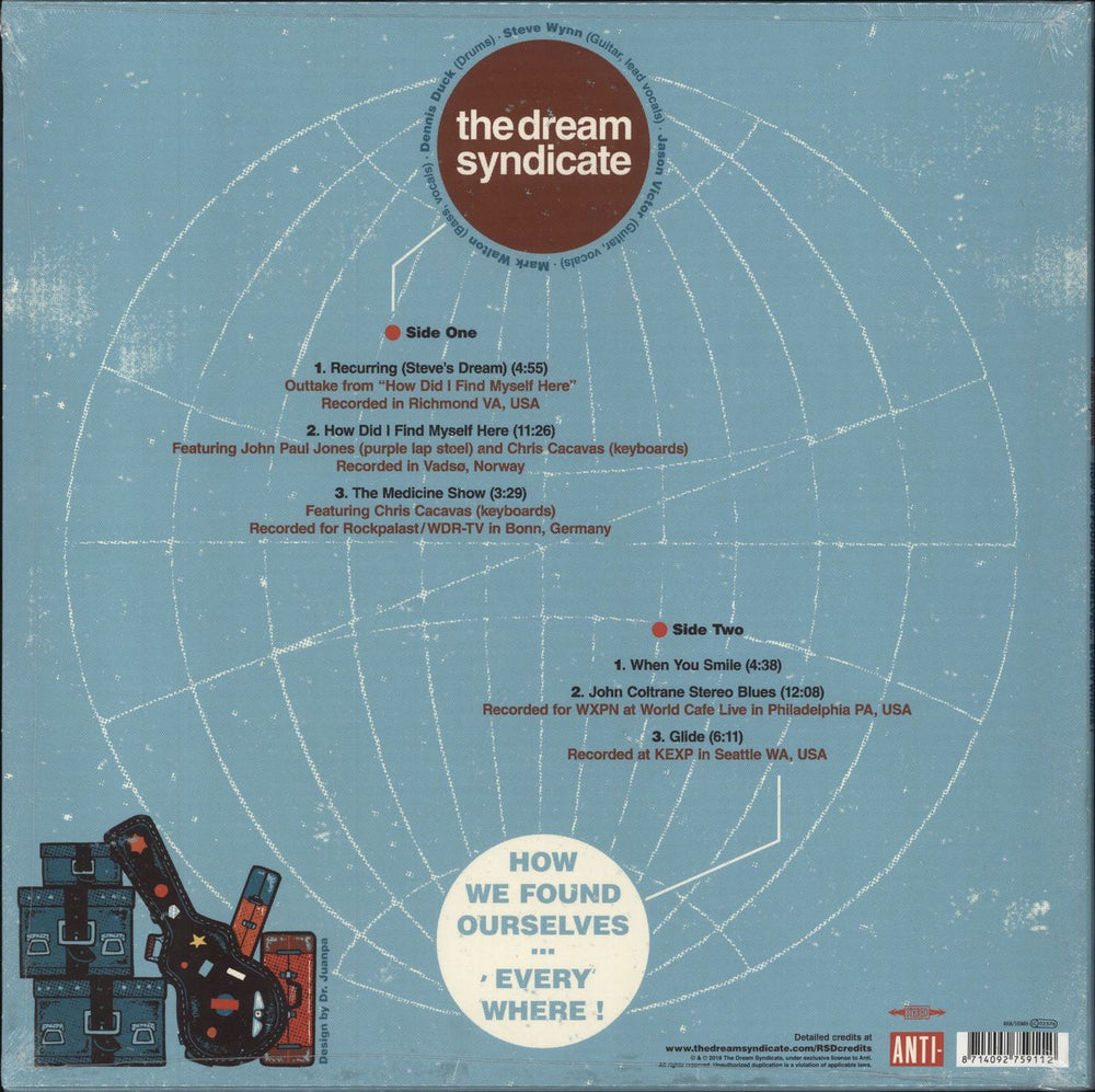 The Dream Syndicate How We Found Ourselves... Everywhere! - RSD18 - Sealed UK 12" vinyl single (12 inch record / Maxi-single)