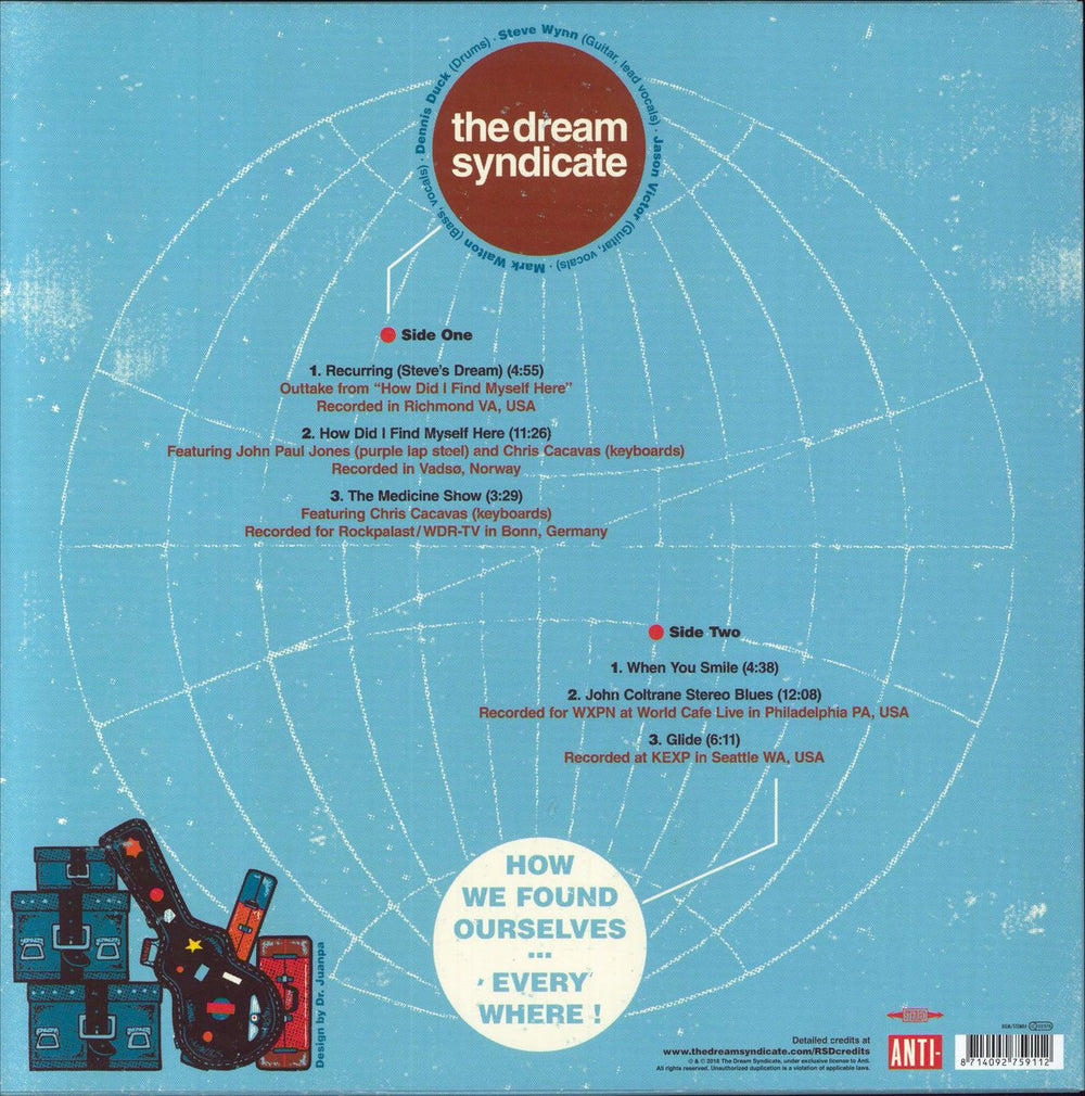 The Dream Syndicate How We Found Ourselves... Everywhere! - RSD18 UK 12" vinyl single (12 inch record / Maxi-single) 8714092759112