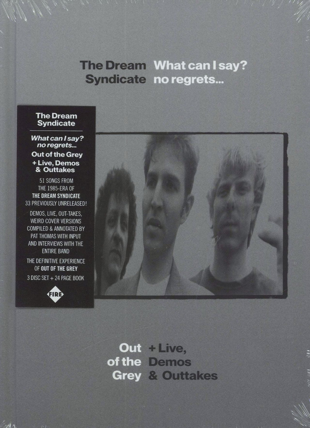 The Dream Syndicate What Can I Say? No Regrets... Out Of The Grey + Live, Demos & Outtakes UK CD Album Box Set FIRECD612