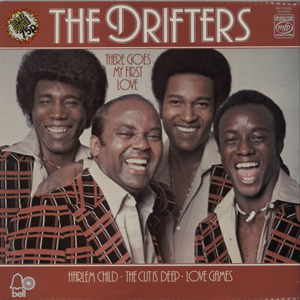 The Drifters There Goes My First Love UK vinyl LP album (LP record) MFP50352