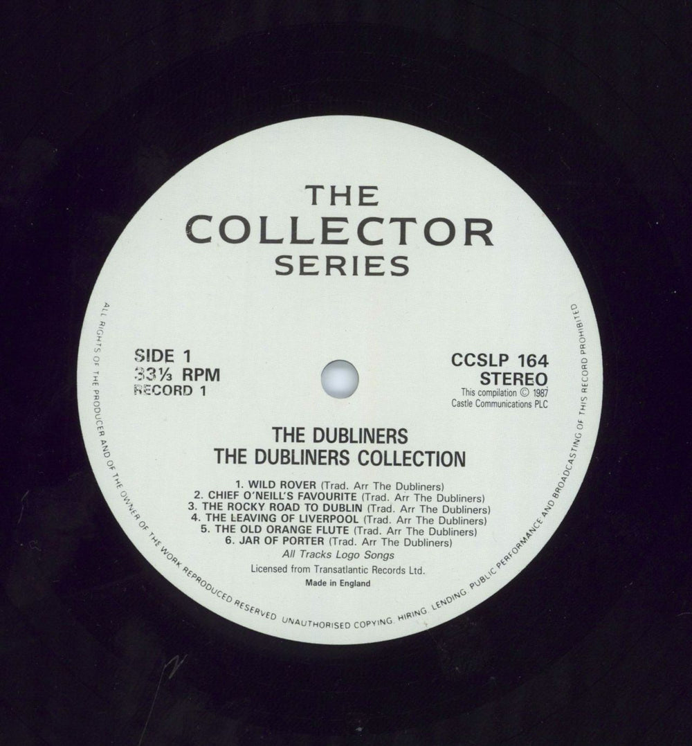 The Dubliners Collection UK 2-LP vinyl record set (Double LP Album)