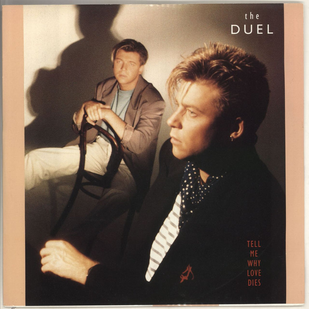 The Duel Tell Me Why Love Dies UK 12" vinyl single (12 inch record / Maxi-single) TENTT7