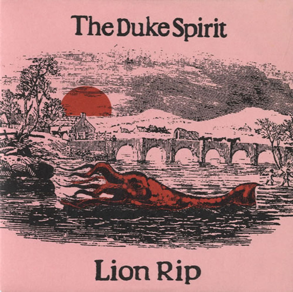 The Duke Spirit Lion Rip UK CD single (CD5 / 5") 987009-2