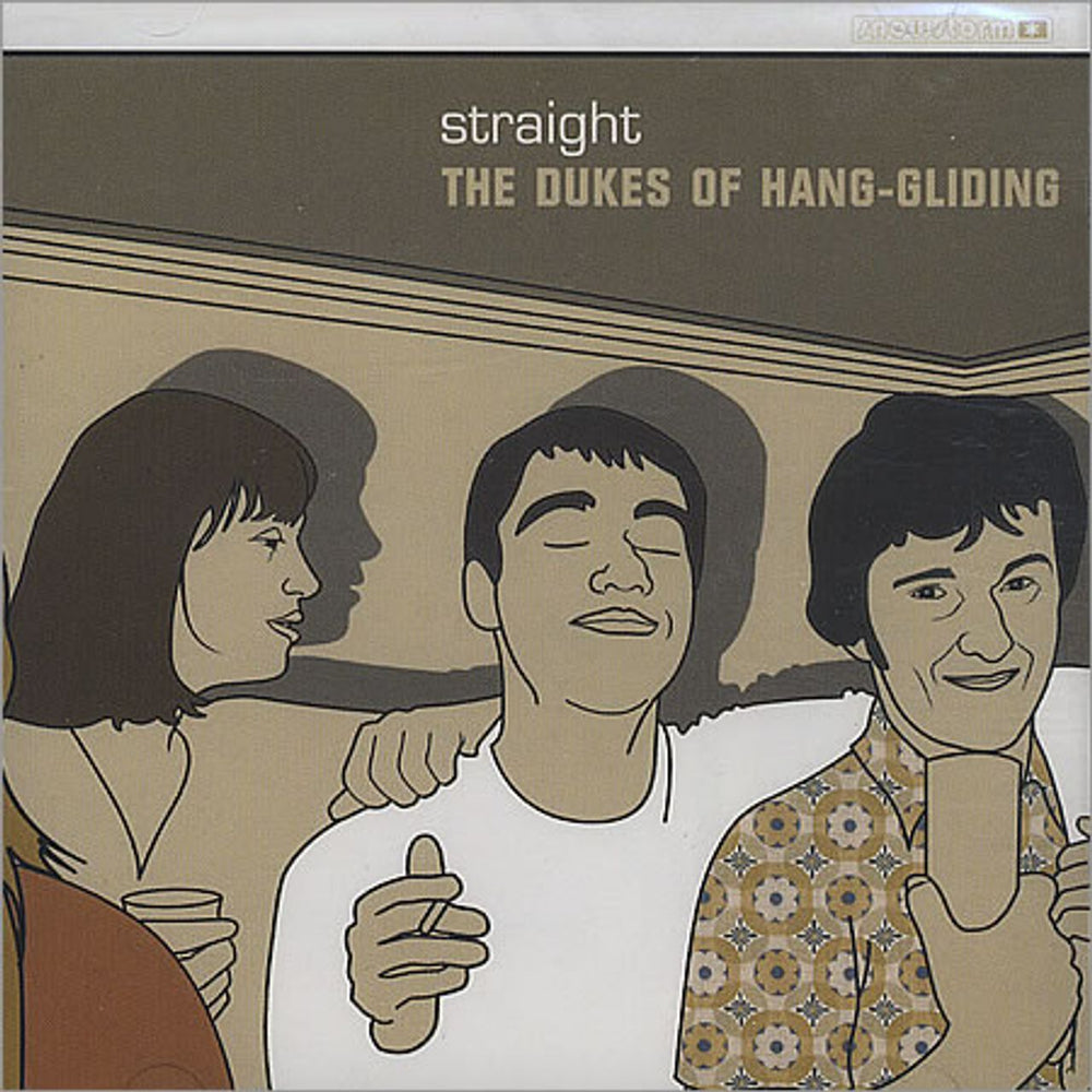 The Dukes Of Hang-Gliding Straight UK CD single (CD5 / 5") SNOWS010CD