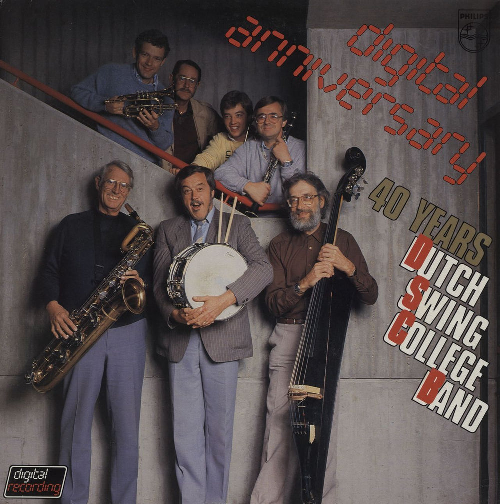 The Dutch Swing College Band Digital Anniversary - 40 Years Dutch vinyl LP album (LP record) 824585-1