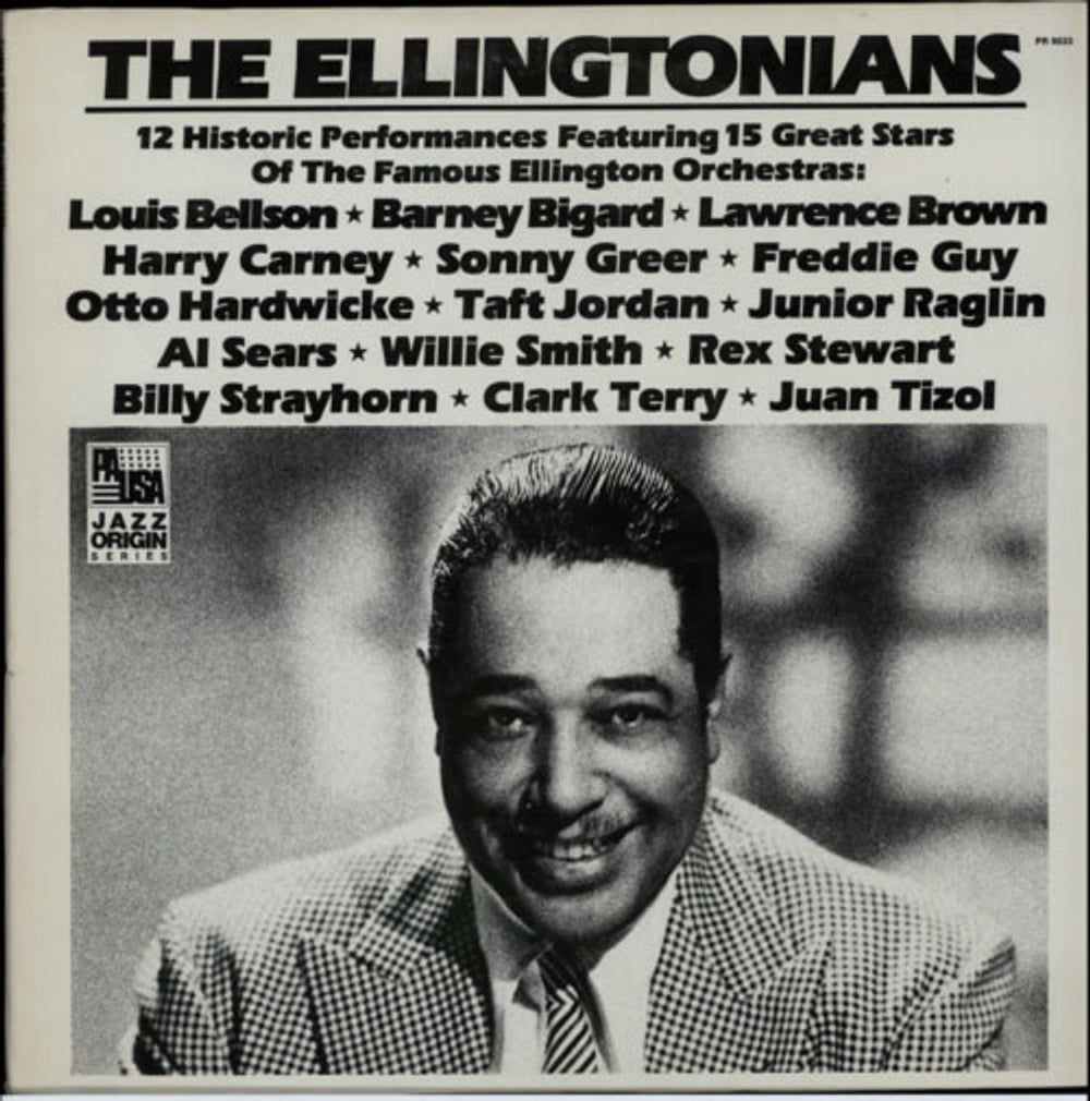 The Ellingtonians The Ellingtonians US vinyl LP album (LP record) PR9033