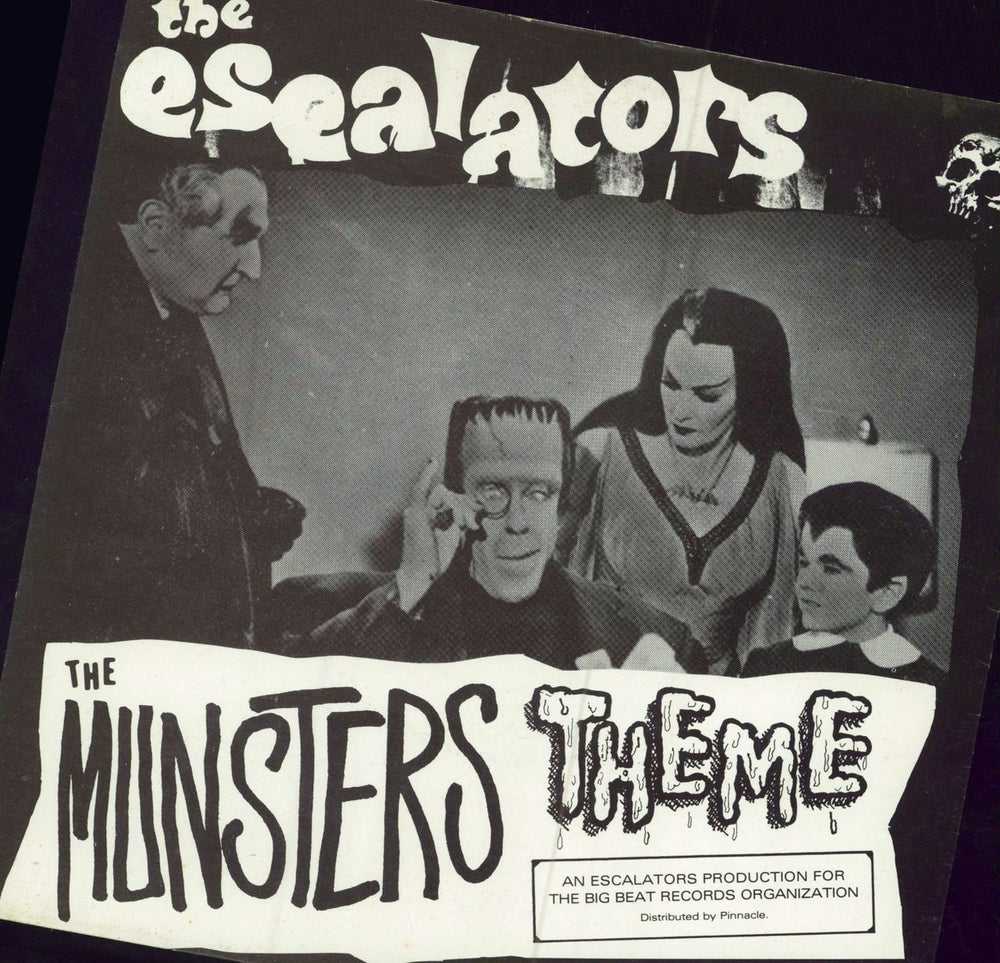 The Escalators The Munsters Theme / Monday - Both Sleeves UK 7" vinyl single (7 inch record / 45) XL707TH782799