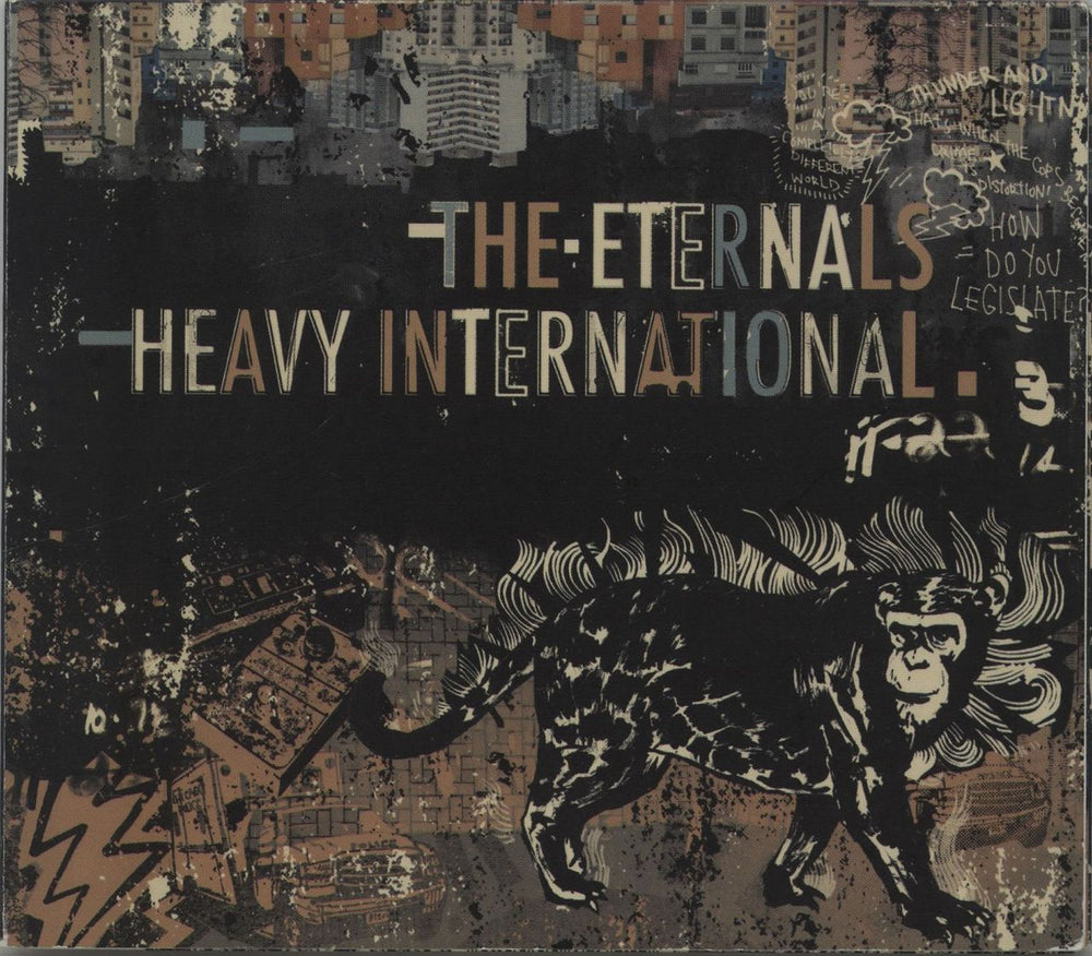 The Eternals (2000s) Heavy International US Promo CD album (CDLP) AST44CD