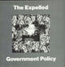 The Expelled Government Policy / Make It Alone UK 7" vinyl single (7 inch record / 45) RIOT17