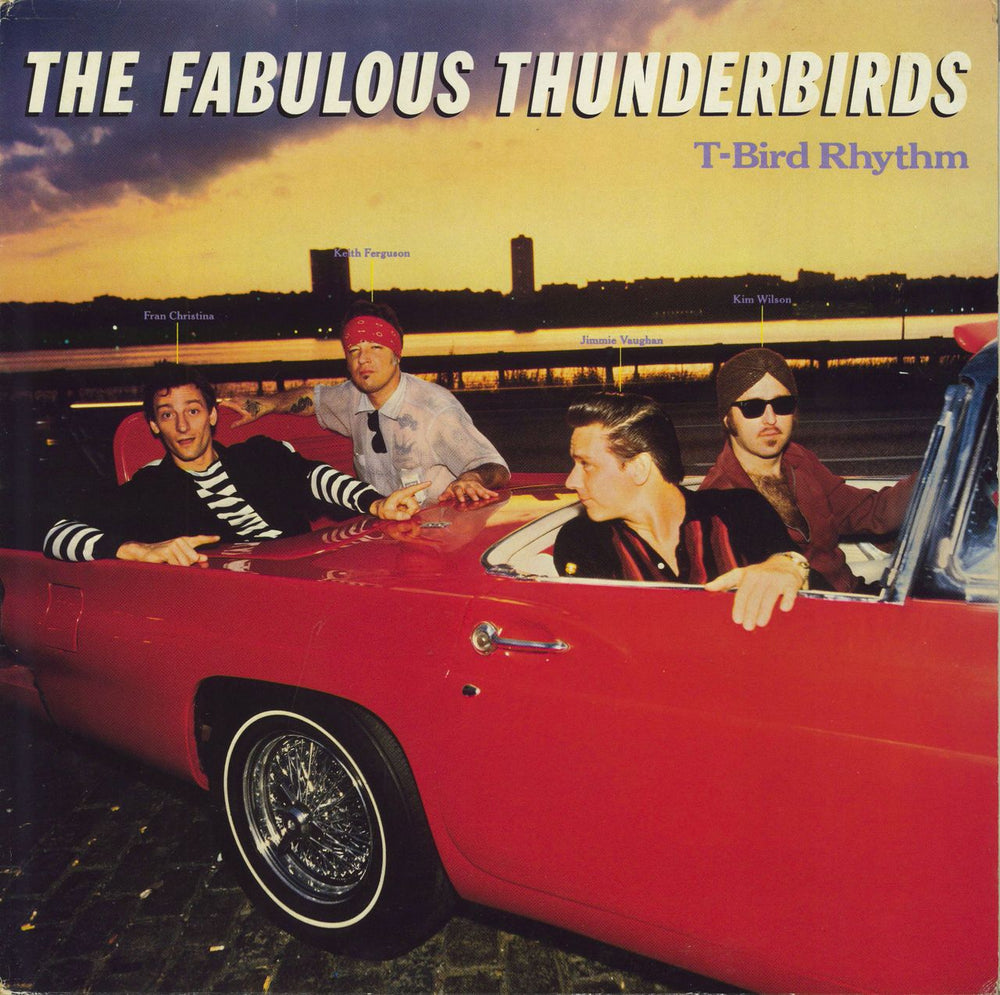 The Fabulous Thunderbirds T-Bird Rhythm UK Promo media press kit CHR1395