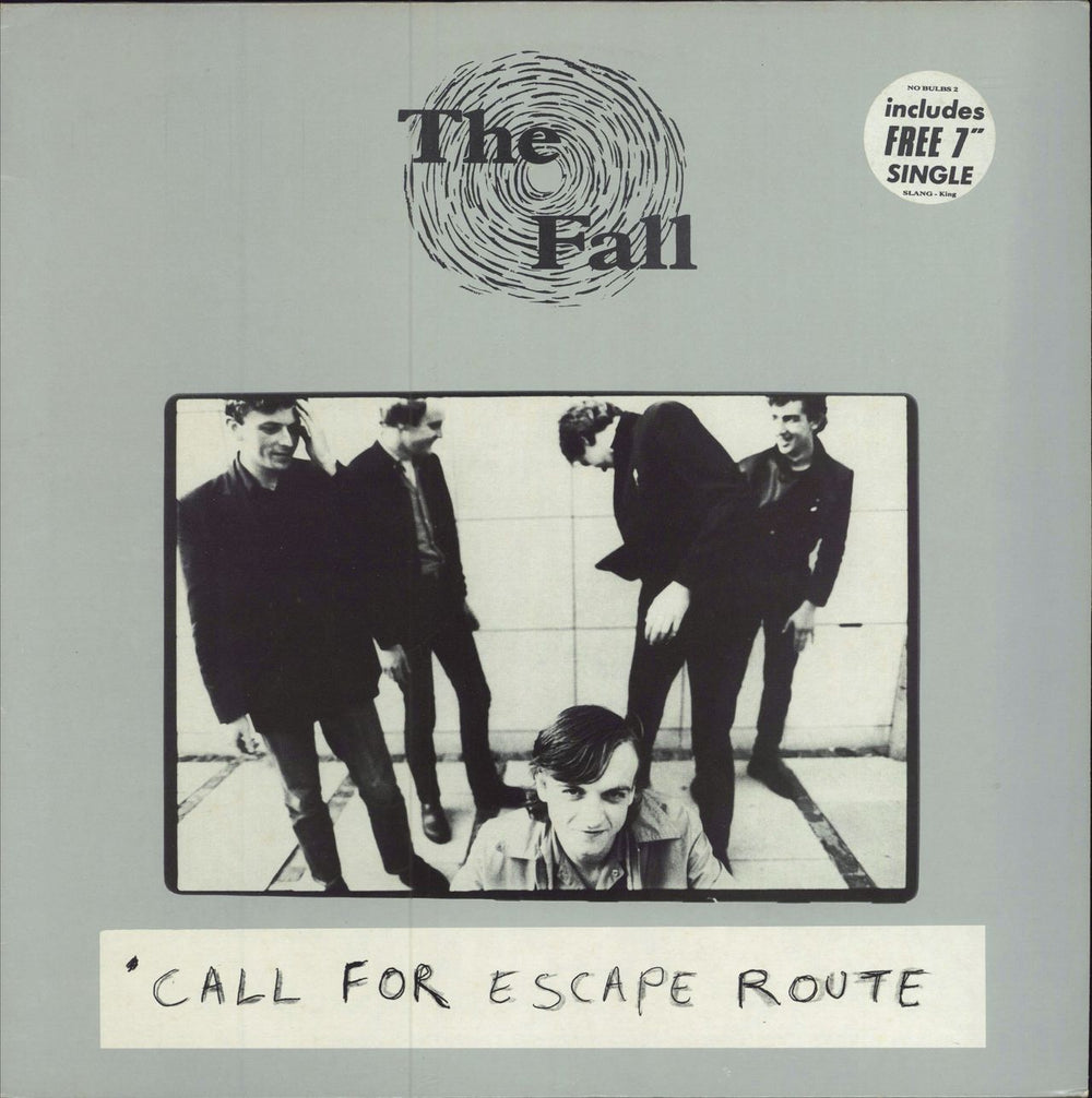 The Fall Call For Escape Route + Bonus 7" - Hype Sticker UK 12" vinyl single (12 inch record / Maxi-single) BEG120E