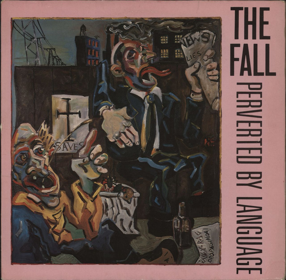 The Fall Perverted By Language - White Vinyl German vinyl LP album (LP record) LILP4.00116J