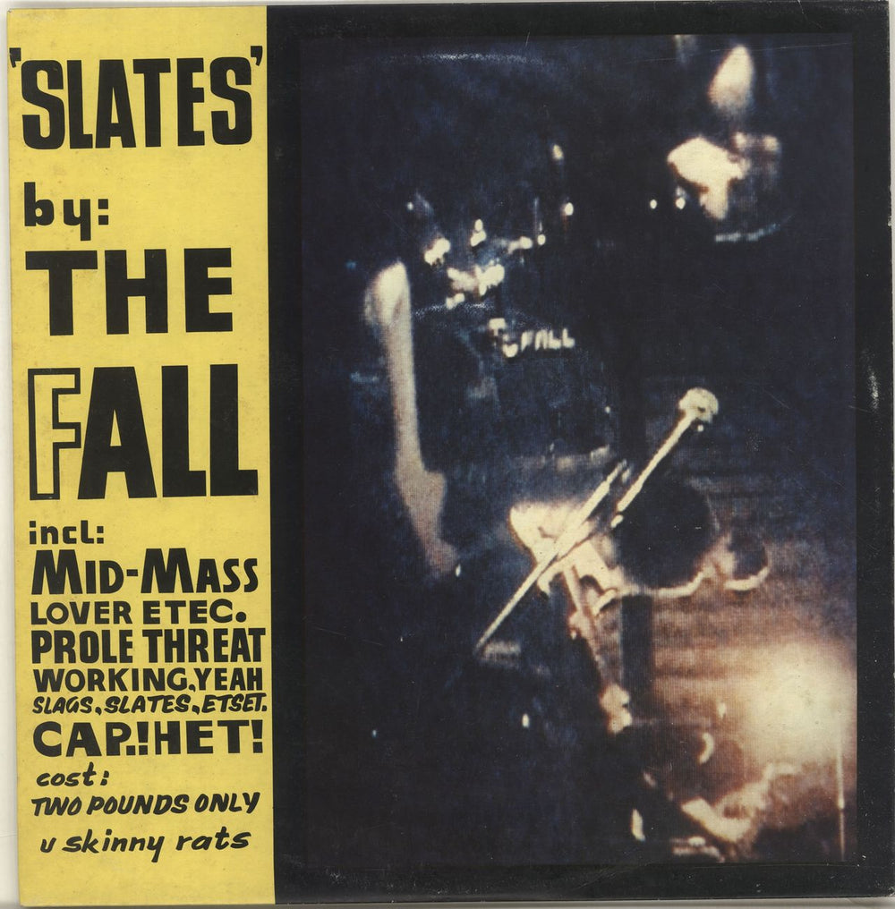 The Fall Slates - VG UK 10" vinyl single (10 inch record) RTO71