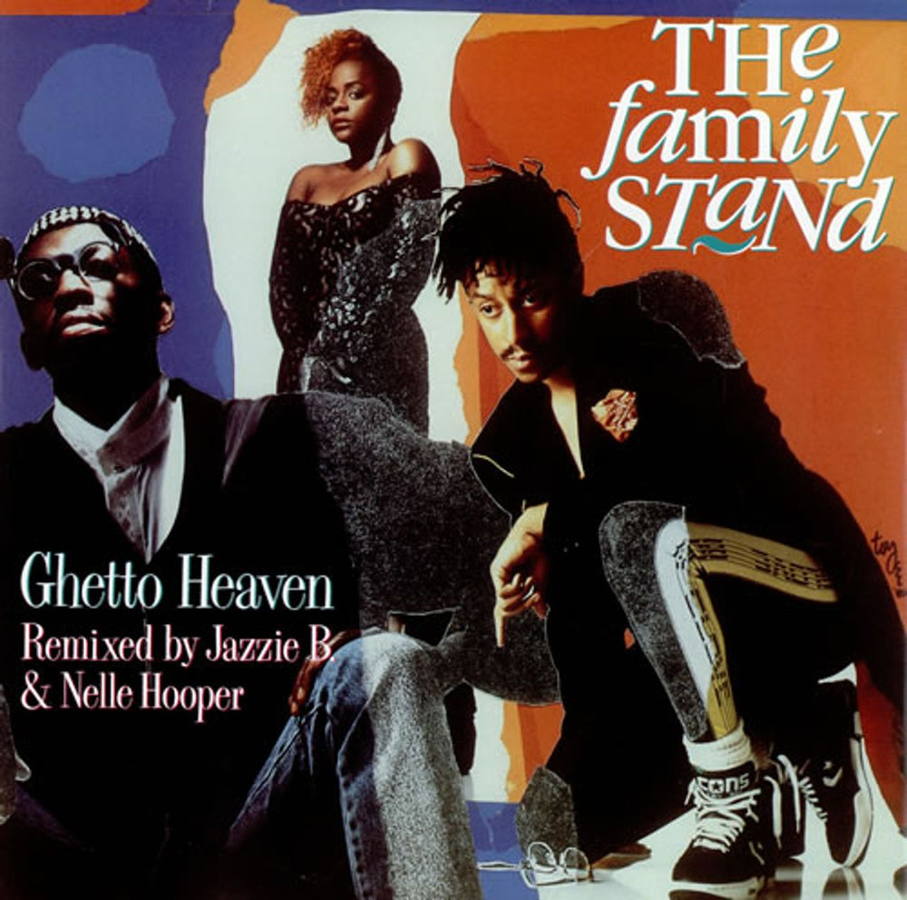 The Family Stand Ghetto Heaven UK 12" vinyl single (12 inch record / Maxi-single) A7997T