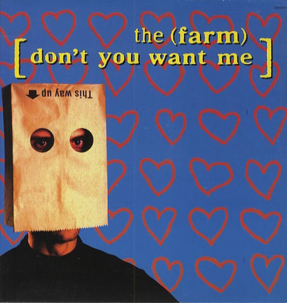 The Farm Don't You Want Me UK 12" vinyl single (12 inch record / Maxi-single) 658468-6