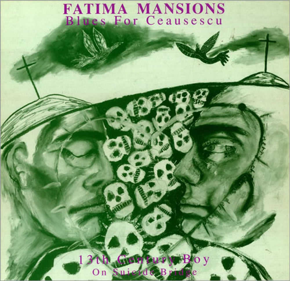 The Fatima Mansions Blues For Ceausescu UK 12" vinyl single (12 inch record / Maxi-single) SKX45