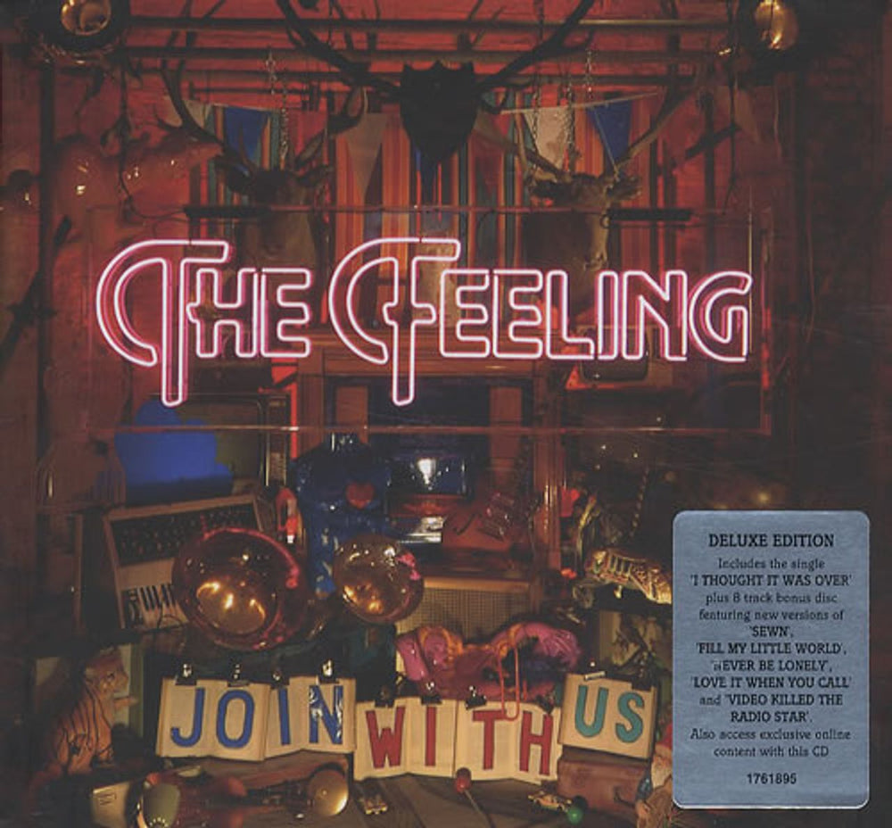 The Feeling Join With Us UK 2 CD album set (Double CD) 1761895