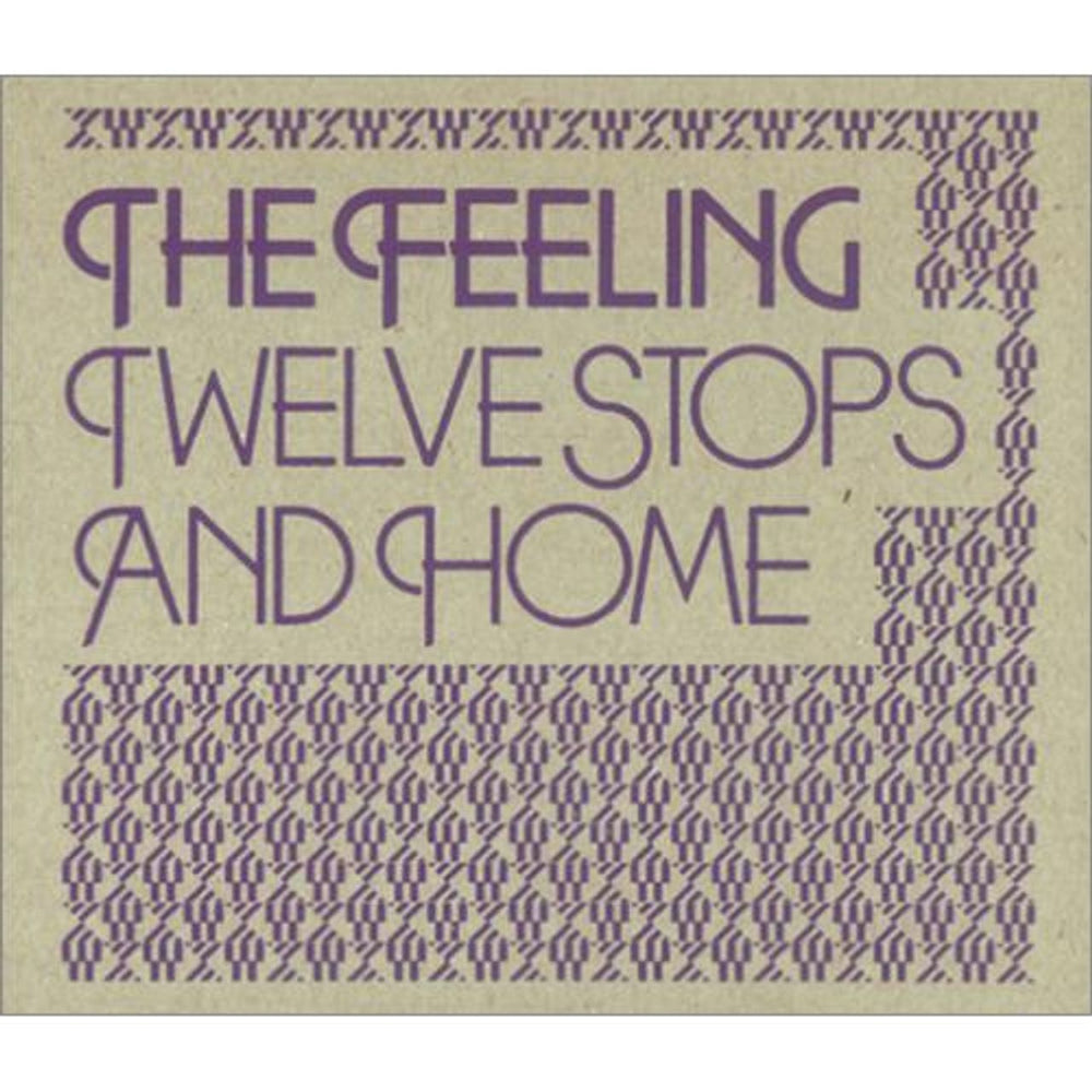 The Feeling Twelve Stops And Home UK Promo CD album (CDLP) FEELCD5