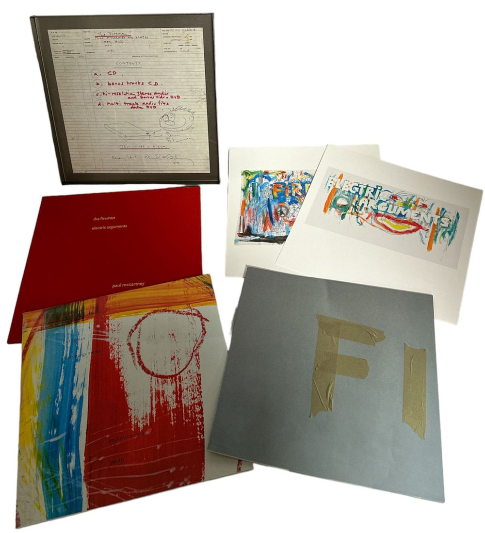 The Fireman Electric Arguments [Deluxe Edition] UK box set TFRBXEL485457