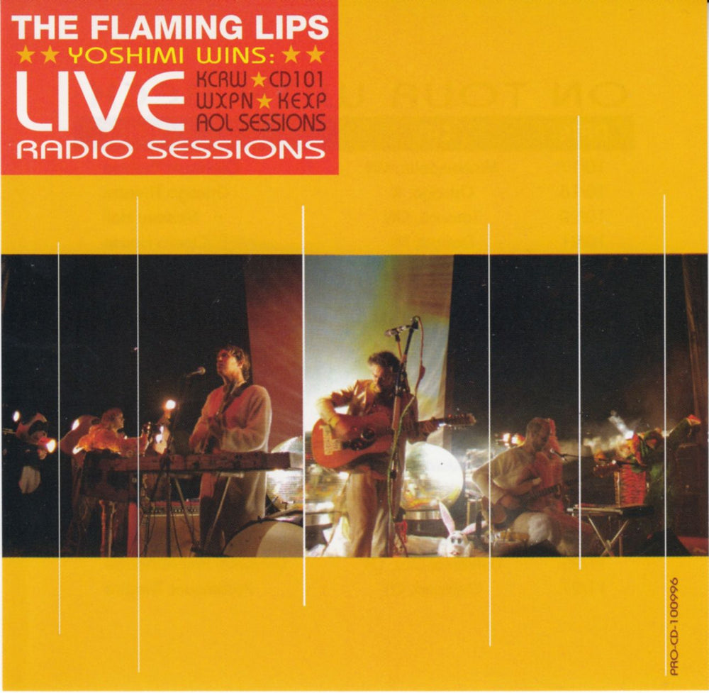 The Flaming Lips Yoshimi Wins: Live Radio Sessions US Promo CD album (CDLP) PRO-CD-100996