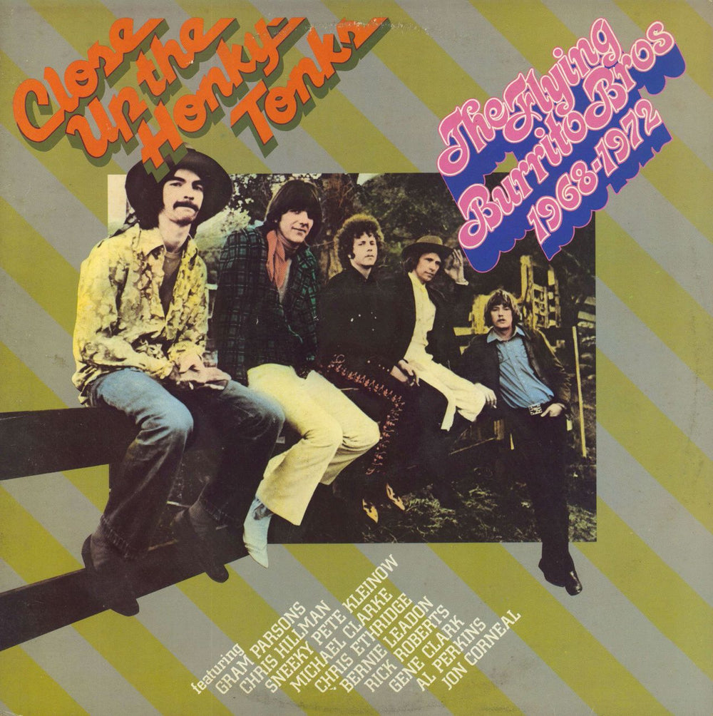 The Flying Burrito Brothers Close Up The Honky Tonks - EX UK 2-LP vinyl record set (Double LP Album) AMLH63631