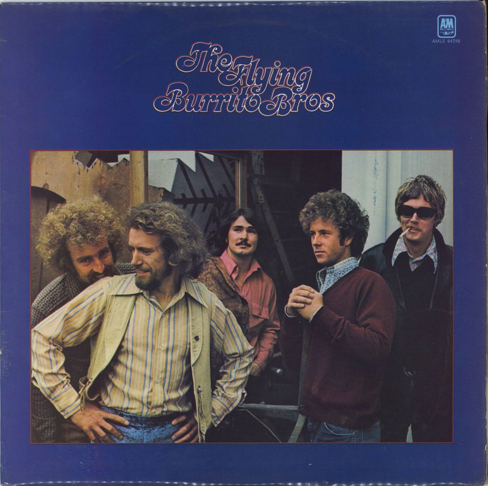 The Flying Burrito Brothers The Flying Burrito Bros - 1st Lam - Ruby Red Vinyl - EX UK vinyl LP album (LP record) AMLS64295