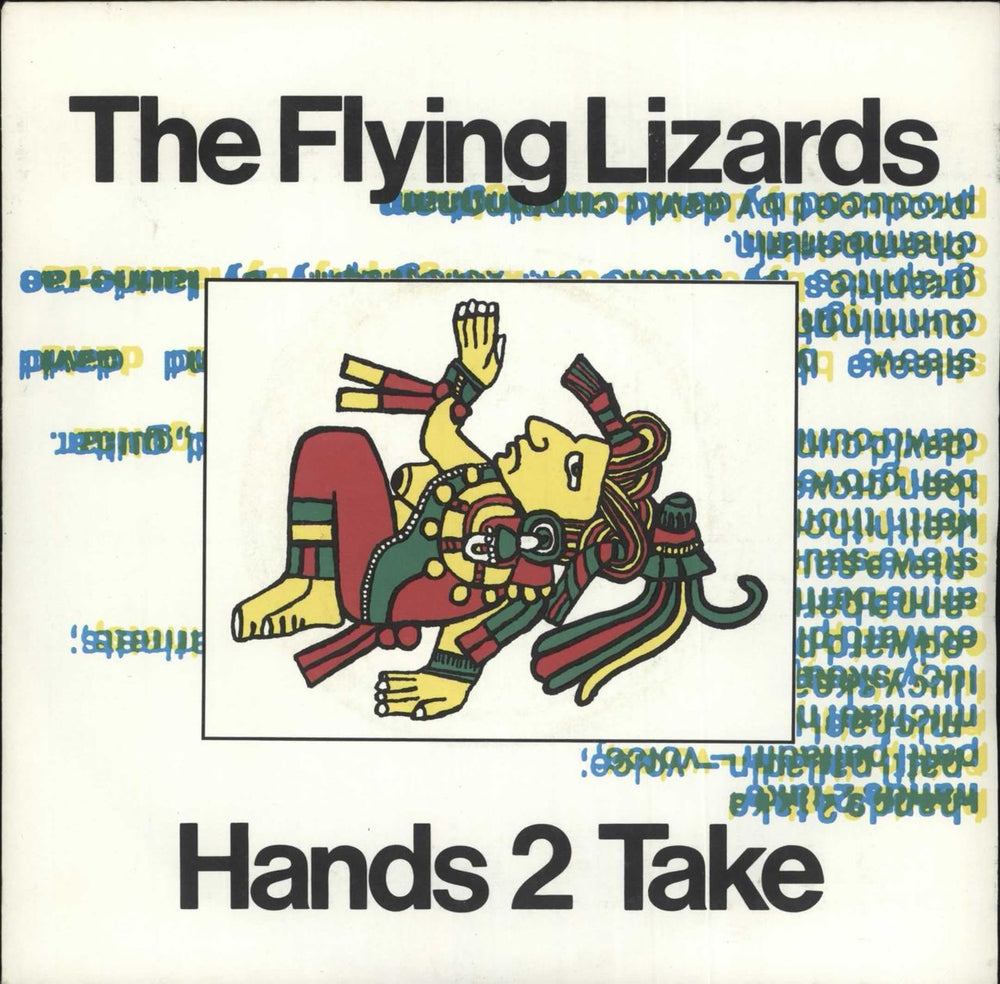 The Flying Lizards Hands 2 Take UK 7" vinyl single (7 inch record / 45) VS392