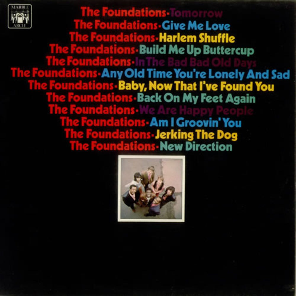 The Foundations The Foundations UK vinyl LP album (LP record) MALS1157