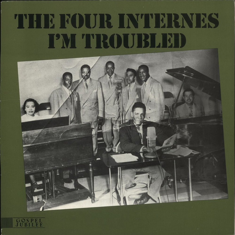 The Four Internes I'm Troubled Swedish vinyl LP album (LP record) RF-1400