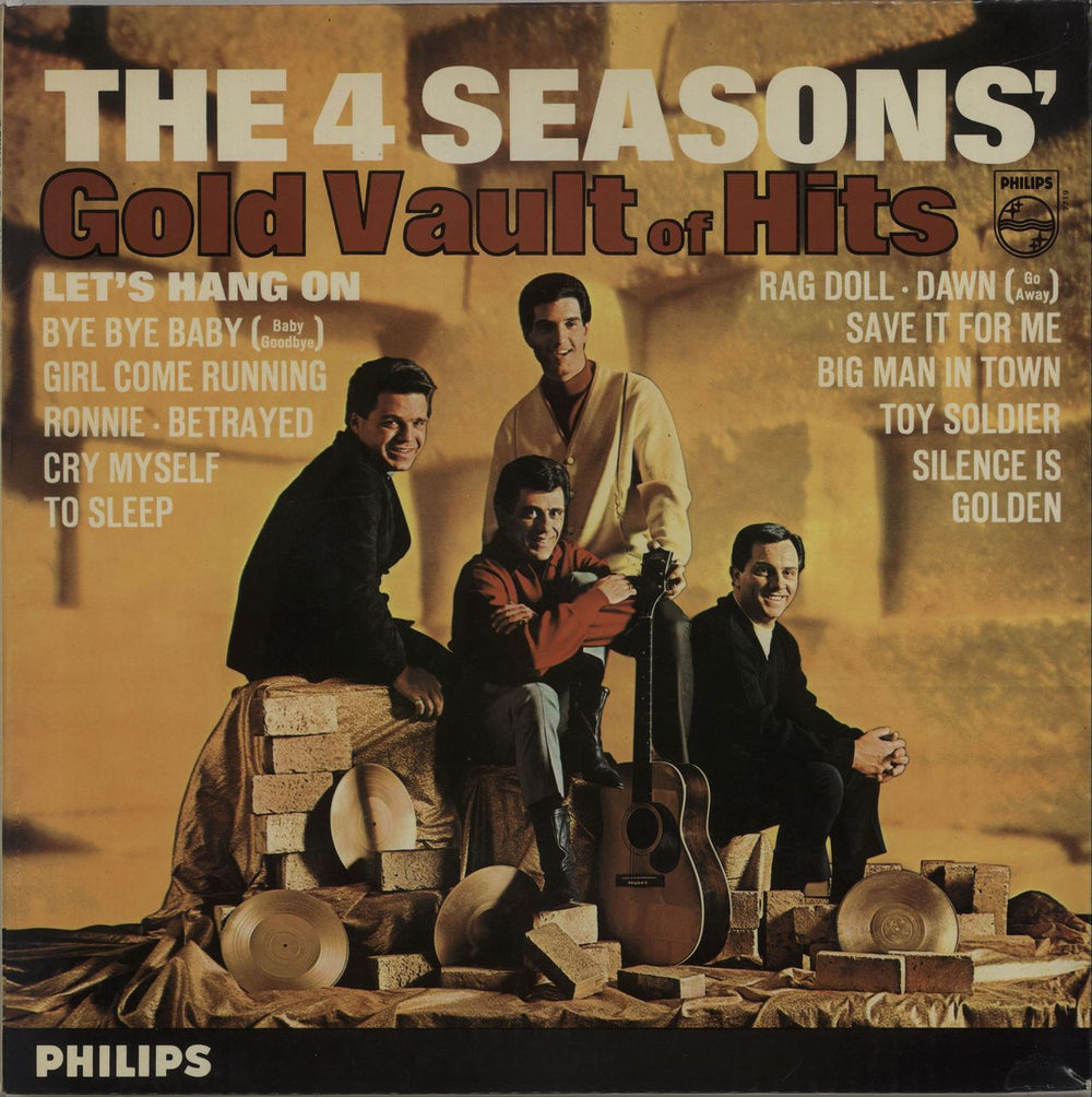 The Four Seasons Gold Vault Of Hits UK vinyl LP album (LP record) BL7719