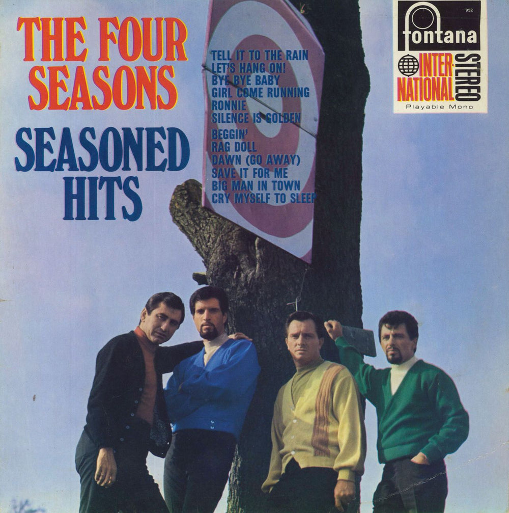 The Four Seasons Seasoned Hits - EX UK vinyl LP album (LP record) SFJL952