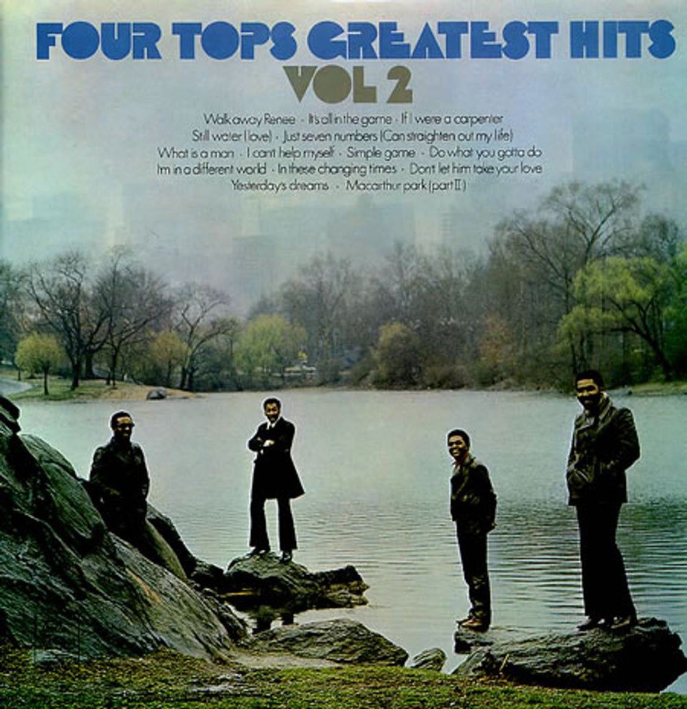 The Four Tops Greatest Hits Vol 2 UK vinyl LP album (LP record) STML11195