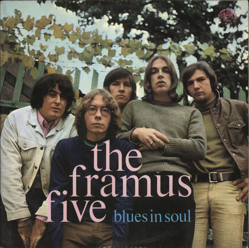 The Framus Five Blues In Soul Czech vinyl LP album (LP record) 1130578