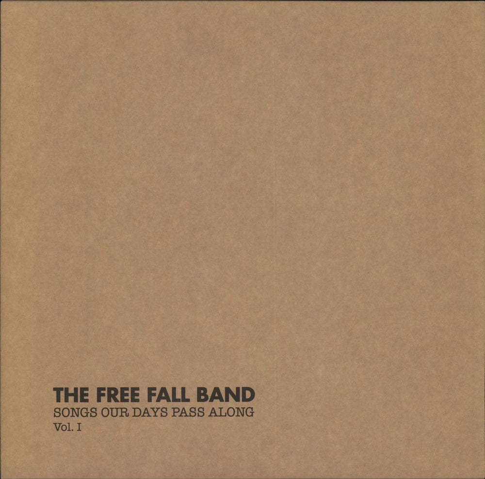 The Free Fall Band Songs Our Days Pass Along Vol. I Spanish 10" vinyl single (10 inch record) PS005