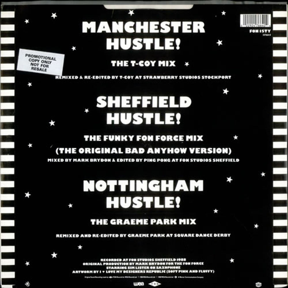 The Funky Worm Hustle! - The Northern Soul Syndicate Remixes UK 12" vinyl single (12 inch record / Maxi-single) FUW12HU519802