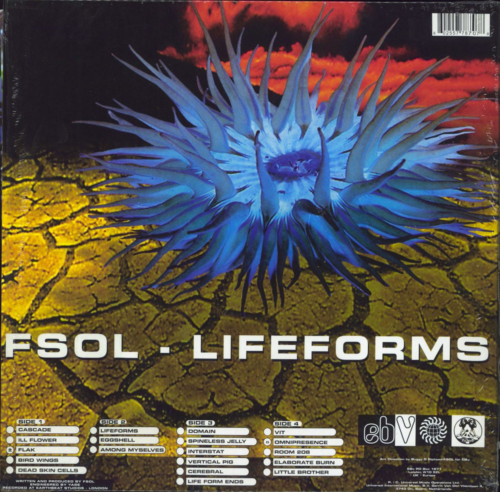 The Future Sound Of London Lifeforms - 180gram Vinyl + Shrink UK 2-LP vinyl record set (Double LP Album) 602557787078