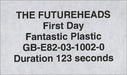 The Futureheads First Day UK Promo video (VHS or PAL or NTSC) PROMO VIDEO