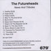 The Futureheads News And Tributes UK Promo CD-R acetate CD-R