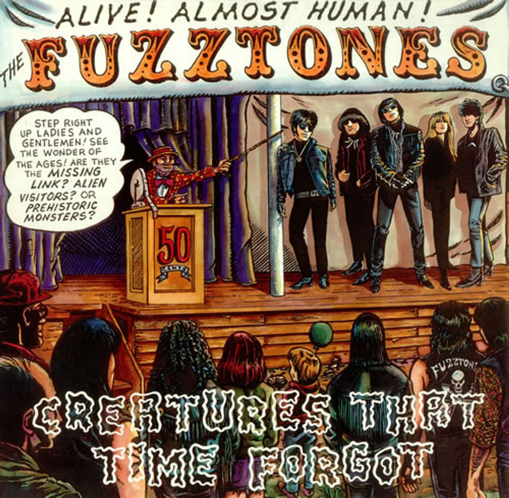 The Fuzztones Creatures That Time Forgot German vinyl LP album (LP record) MMLP020