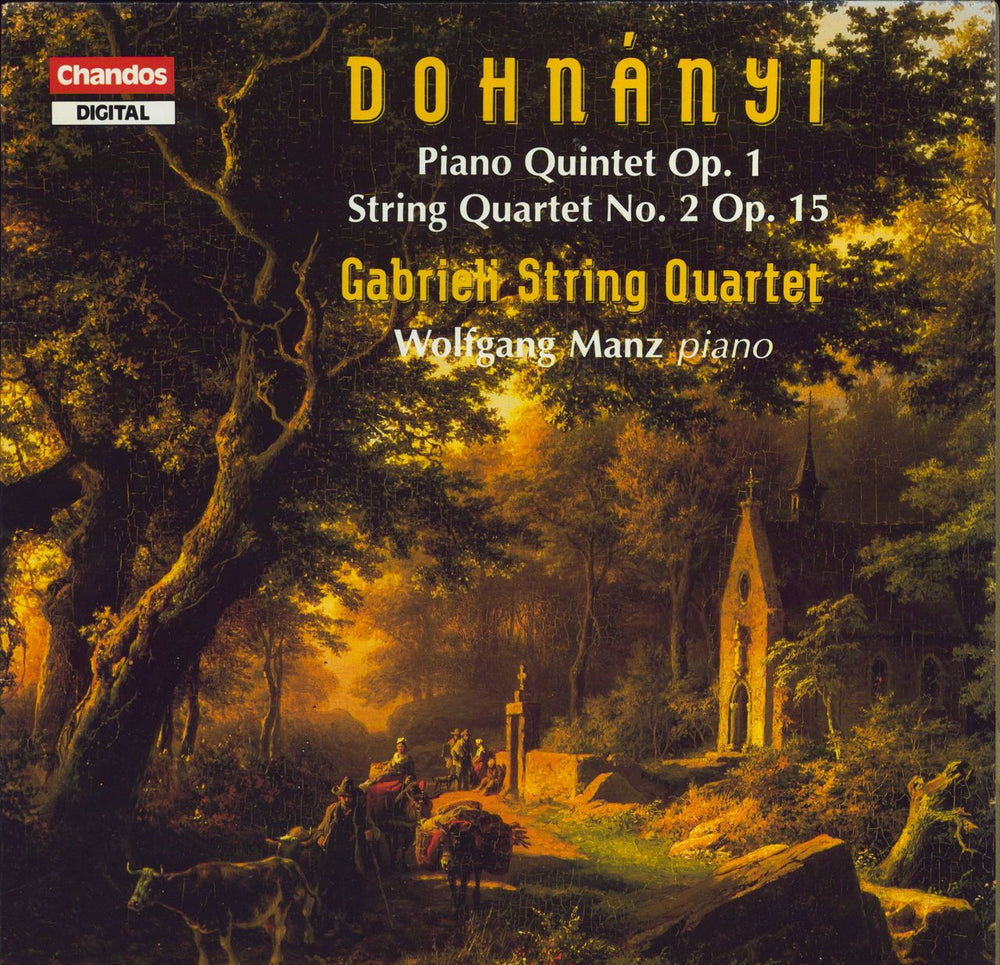 The Gabrieli String Quartet Dohnányi: Piano Quintet Op.1 / String Quartet No. 2 Op.15 UK vinyl LP album (LP record) ABRD1360